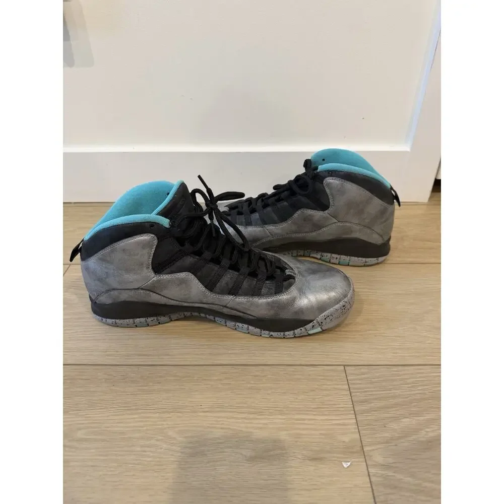 Jordan Air Jordan 10 Retro Lady Liberty Dust Gold Black 705178-045 Size 13